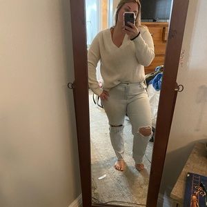Long sleeve ATHLETA sweater - medium thickness